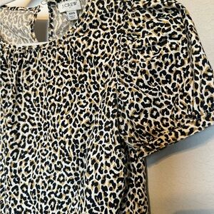 J CREW puff-sleeve top